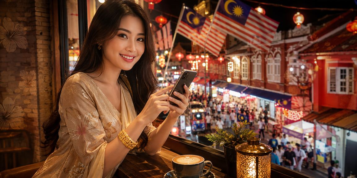 Proses deposit dalam talian menggunakan telefon mudah alih di Melaka