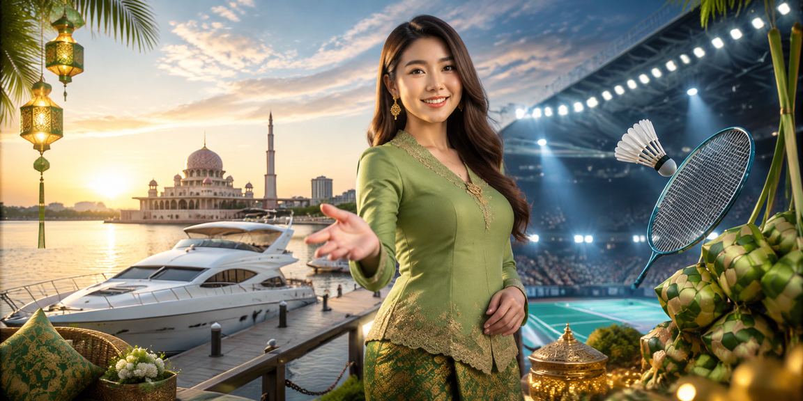 Suasana perayaan Hari Raya dengan bonus VIP eksklusif dari st12 di Putrajaya